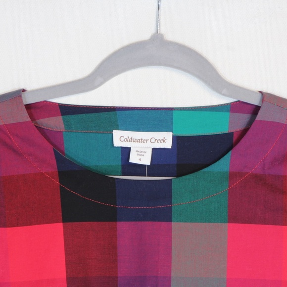 Coldwater Creek Multicolor Long Sleeve Blouse NWT - Picture 3 of 6